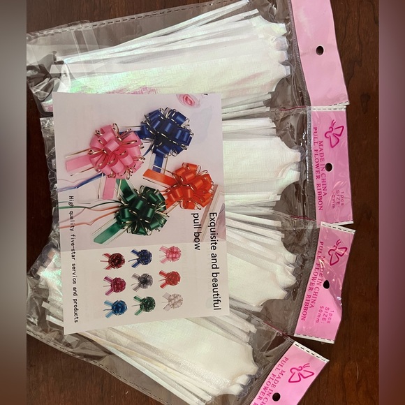 Pull Flower Ribbon Bow - Picture 2 of 2